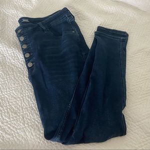 Old Navy Super Skinny Dark Wash Jeans